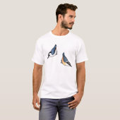 Nuthatch Fan T-shirt (Voorkant volledig)