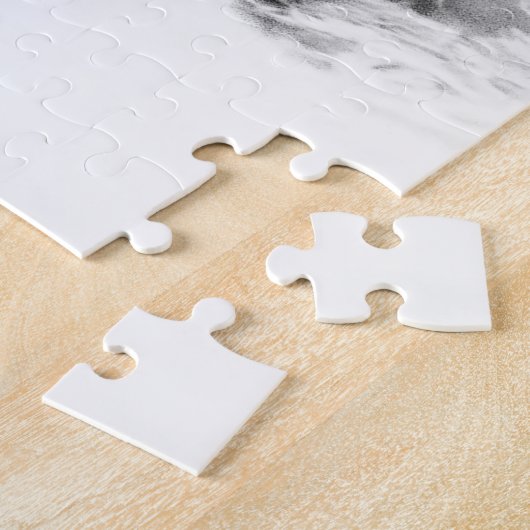 Nuthatch, High-Key Vogelfotografie Legpuzzel (Zijkant)