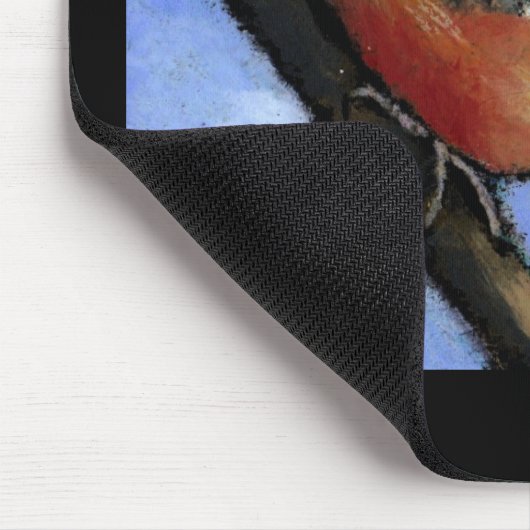 NUTHATCH IN OLIEPASTEL: MOUSEPAD MUISMAT (Hoek)