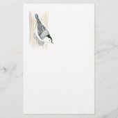 Nuthatch Stationery, met witte korst Briefpapier (Voorkant)