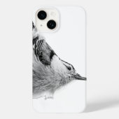 Nuthatch White Bird Fotografie Case-Mate iPhone Case (Achterkant)