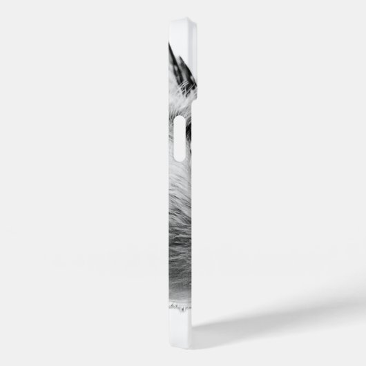 Nuthatch White Bird Fotografie Case-Mate iPhone Case (Achterkant / Rechts)