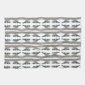 Nuthatches Wit Blauw Keuken Handdoeken (Horizontaal)