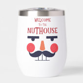Nuthouse Funny Christmas Holiday Stocking Stuffer (Voorkant)