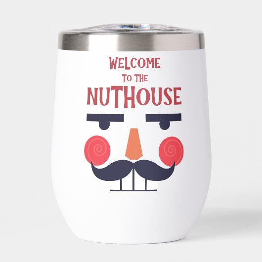 Nuthouse Funny Christmas Holiday Stocking Stuffer (Voorkant)