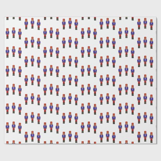 Nutkraaksoldaten Cadeaupapier (Vlak)