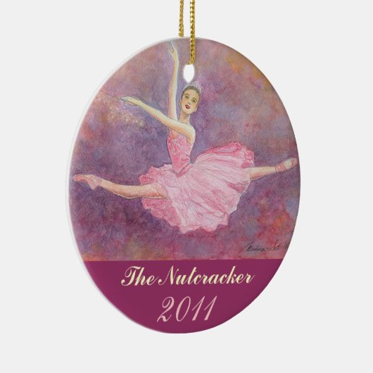 Nutkraker 2011 Herdenkingsornament Keramisch Ornament (Rechts)