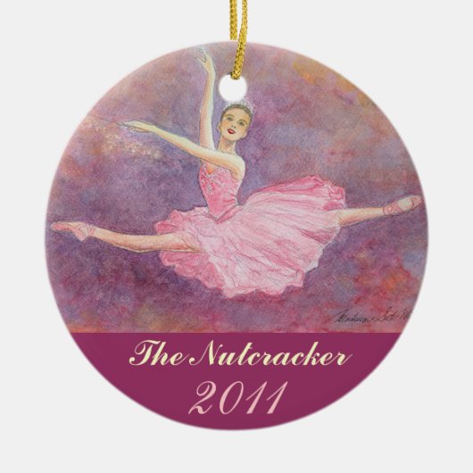 Nutkraker 2011 Herdenkingsornament Keramisch Ornament (Voorkant)