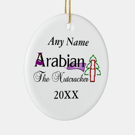 Nutkraker Arabian Keramisch Ornament (Rechts)