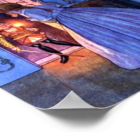  Nutkraker Art Nouveau Book Illustration P Poster (Hoek)