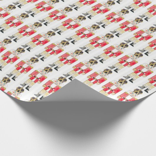 Nutkraker Art voor liefdadigheidscadeaupapier Cadeaupapier (Hoek)