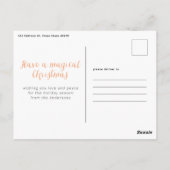 Nutkraker ballerina botanica 1 foto Kerstmis Briefkaart (Achterkant)