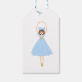 Nutkraker Ballerina Illustration Design Classic Cadeaulabel (Voorkant)