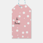 Nutkraker Ballerina Illustration Design Classic Cadeaulabel (Achterkant)