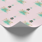 Nutkraker Ballerina, Mint & Blush Cadeaupapier (Hoek)