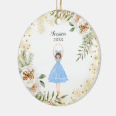 Nutkraker Ballerina Waterverf Keramisch siermiddel Keramisch Ornament (Links)