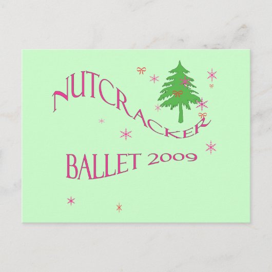 Nutkraker Ballet 2009 Briefkaart (Voorkant)