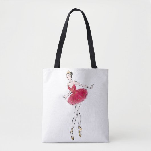 Nutkraker Ballet Dancer Tote Bag (Voorkant)