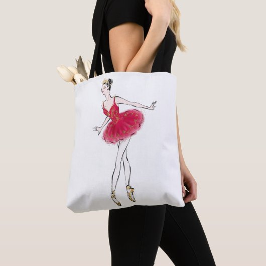 Nutkraker Ballet Dancer Tote Bag (Dichtbij)