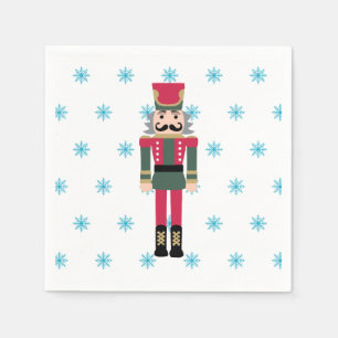 Nutkraker Ballet Illustratie Snowflake Napkins Servet