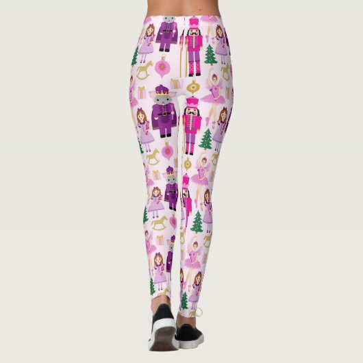 Nutkraker Ballet King Mouse Snowflake Leggings (Achterkant)