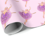 Nutkraker Ballet Sugarplum Fairy Wrapping Paper Cadeaupapier (Rol Hoek)