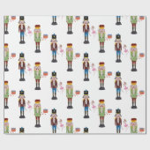 Nutkraker Ballet White Cadeaupapier (Vlak)