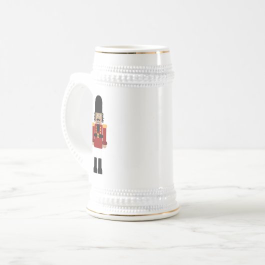 Nutkraker - Beer Stein Bierpul (Voorkant links)