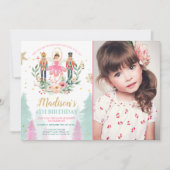 Nutkraker Birthday Girl Ballet Girl Suger Plum Kaart (Voorkant)