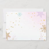 Nutkraker Birthday Girl Ballet Girl Suger Plum Kaart (Achterkant)