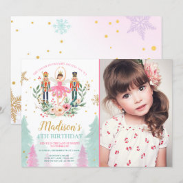 Nutkraker Birthday Girl Ballet Girl Suger Plum Kaart