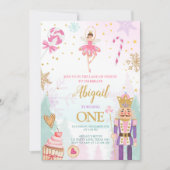 Nutkraker Birthday Girl Land of Sweets Fairy Kaart (Voorkant)