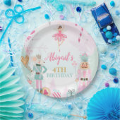 Nutkraker Birthday KerstSugar Plum Sweets Papieren Bordje (Feest)