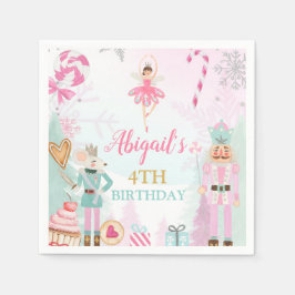 Nutkraker Birthday KerstSugar Plum Sweets Servet