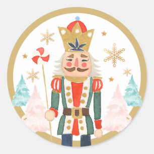 Nutkraker Birthday Sugar Plum Fairy Land van zoet Ronde Sticker
