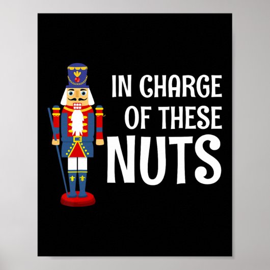 Nutkraker Costume Dancer Ballerina Gift Kerstmis Poster (Voorkant)