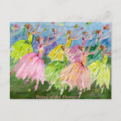 Nutkraker Dance of the Flowers Briefkaart (Voorkant)