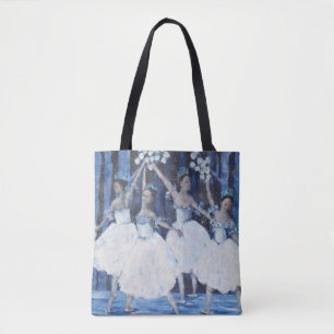 Nutkraker Dancer of the Snowflakes Tote Bag