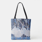 Nutkraker Dancer of the Snowflakes Tote Bag (Achterkant)