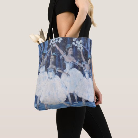 Nutkraker Dancer of the Snowflakes Tote Bag (Dichtbij)