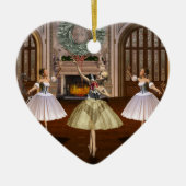 Nutkraker Dancing Ballerinas Holiday Ornament (Voorkant)