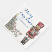 Nutkraker en Mice Kerstparty Servet (Hoek)