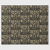 Nutkraker- en wasbakpapier cadeaupapier (Vlak)