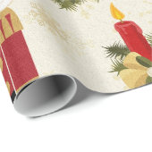 Nutkraker en Wreath Cadeaupapier (Rol Hoek)