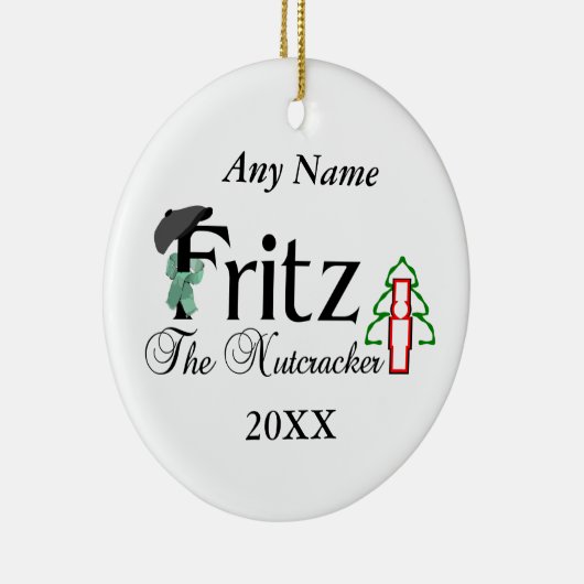 Nutkraker Fritz Keramisch Ornament (Rechts)