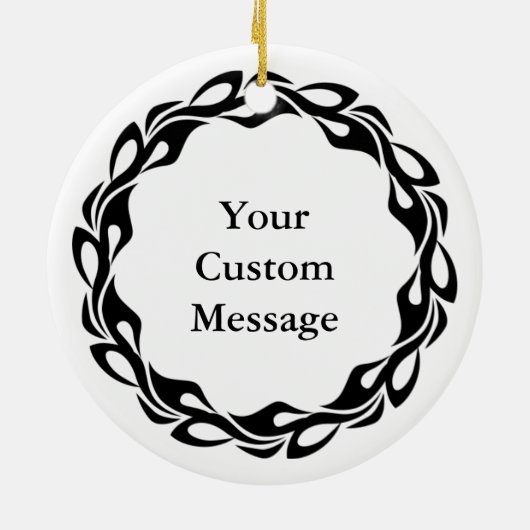 Nutkraker Fritz Keramisch Ornament (Achterkant)