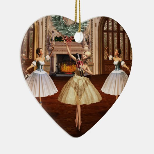 Nutkraker - Fröhliche Weihnachten Duits Ornament (Rechts)