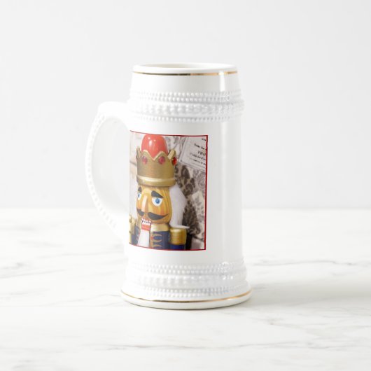 Nutkraker Holiday Bierpul (Voorkant links)