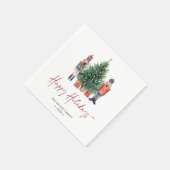 Nutkraker Holiday Napkins Servet (Hoek)