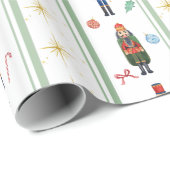 Nutkraker Holiday Wrapping Paper Cadeaupapier (Rol Hoek)